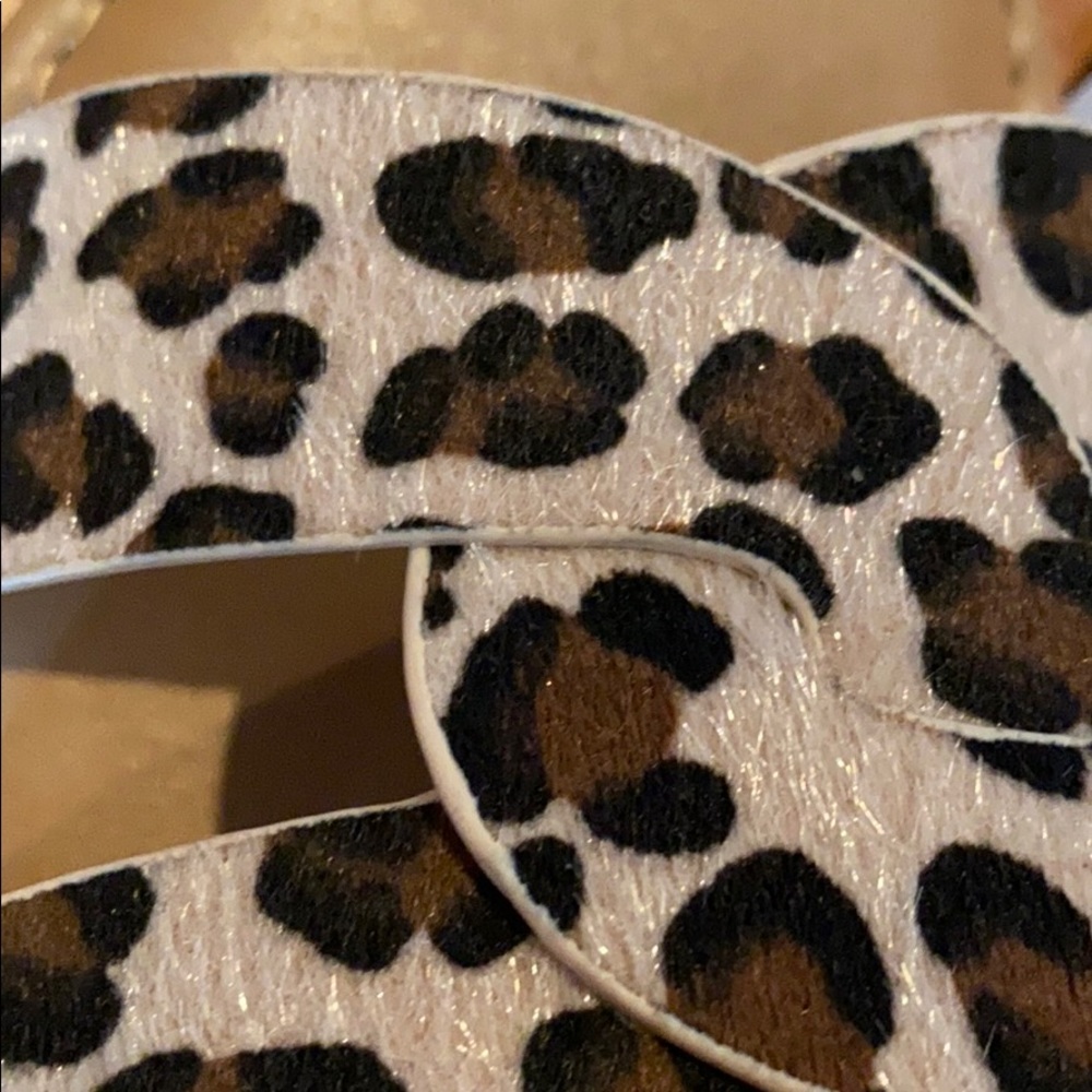 Leopard Slide Sandals - Picture 4 of 4